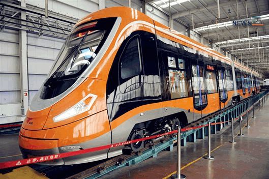 China Produces First Hydrogen Tram