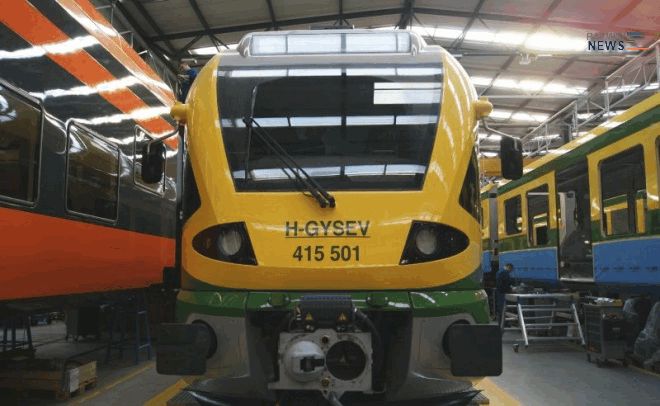 1st GYSEV FLIRT has been Introduced in Hungary