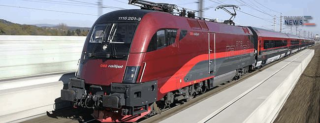 Austria Orders 44 Railjet Trains Order