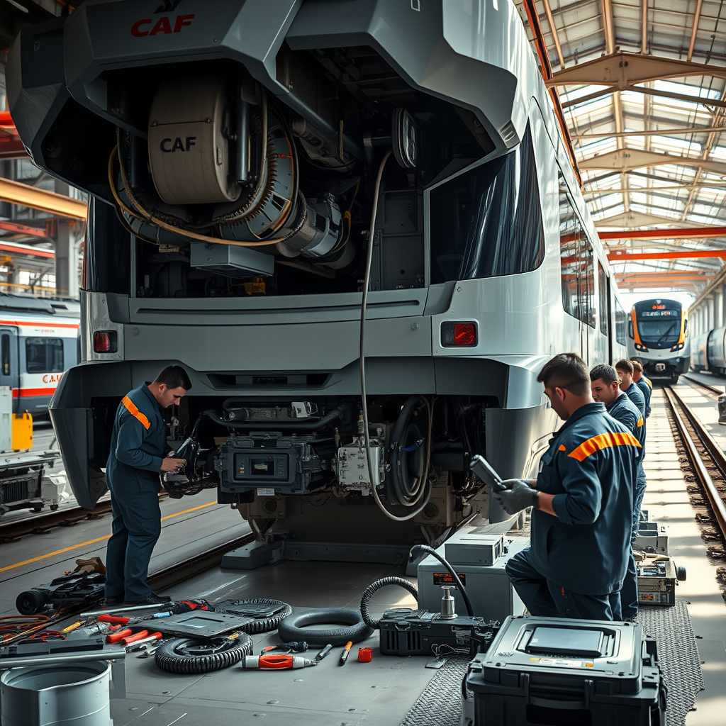 CAF’s €400M Global Rail Maintenance Surge