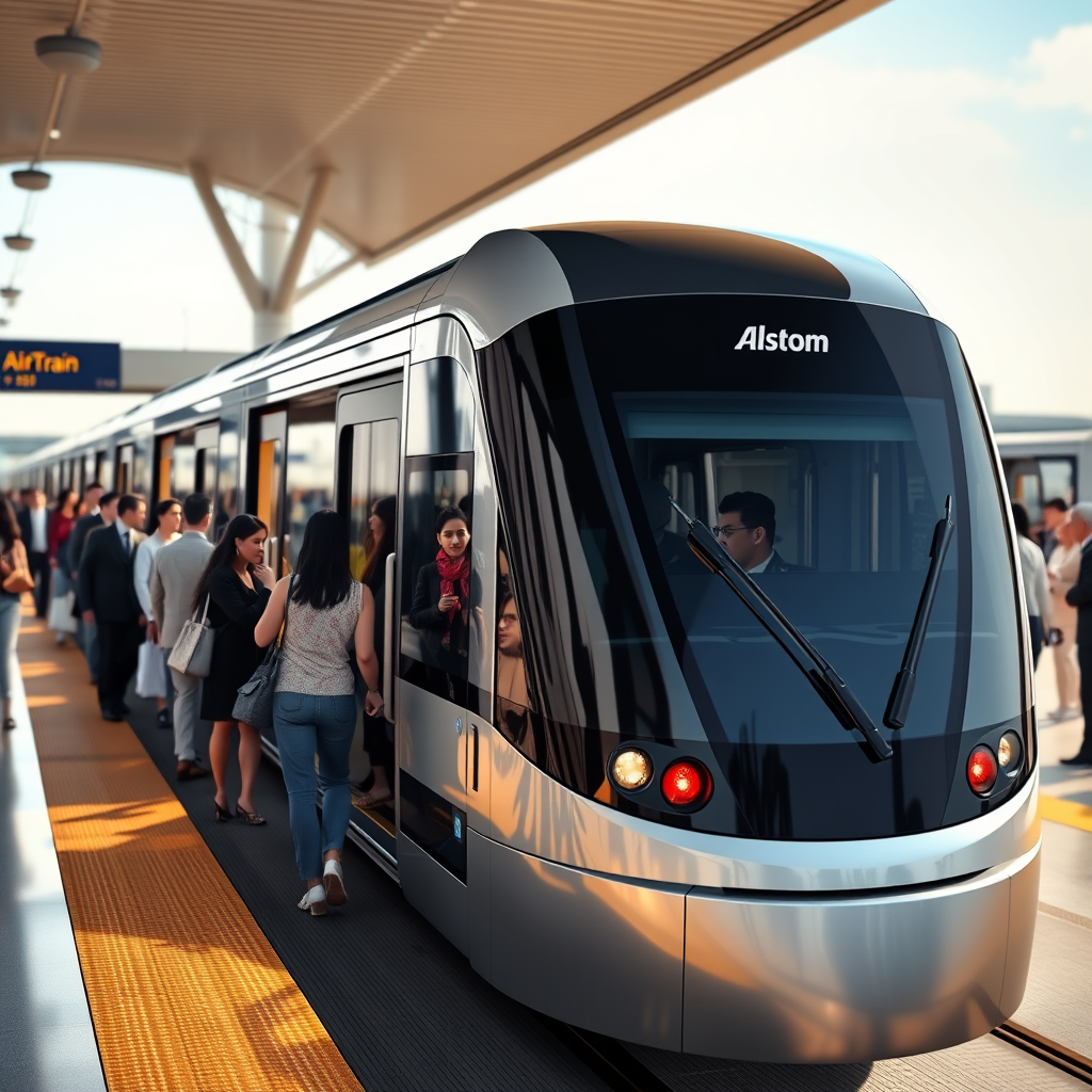 Alstom Extends JFK AirTrain Contract: $518M, 7+ Years