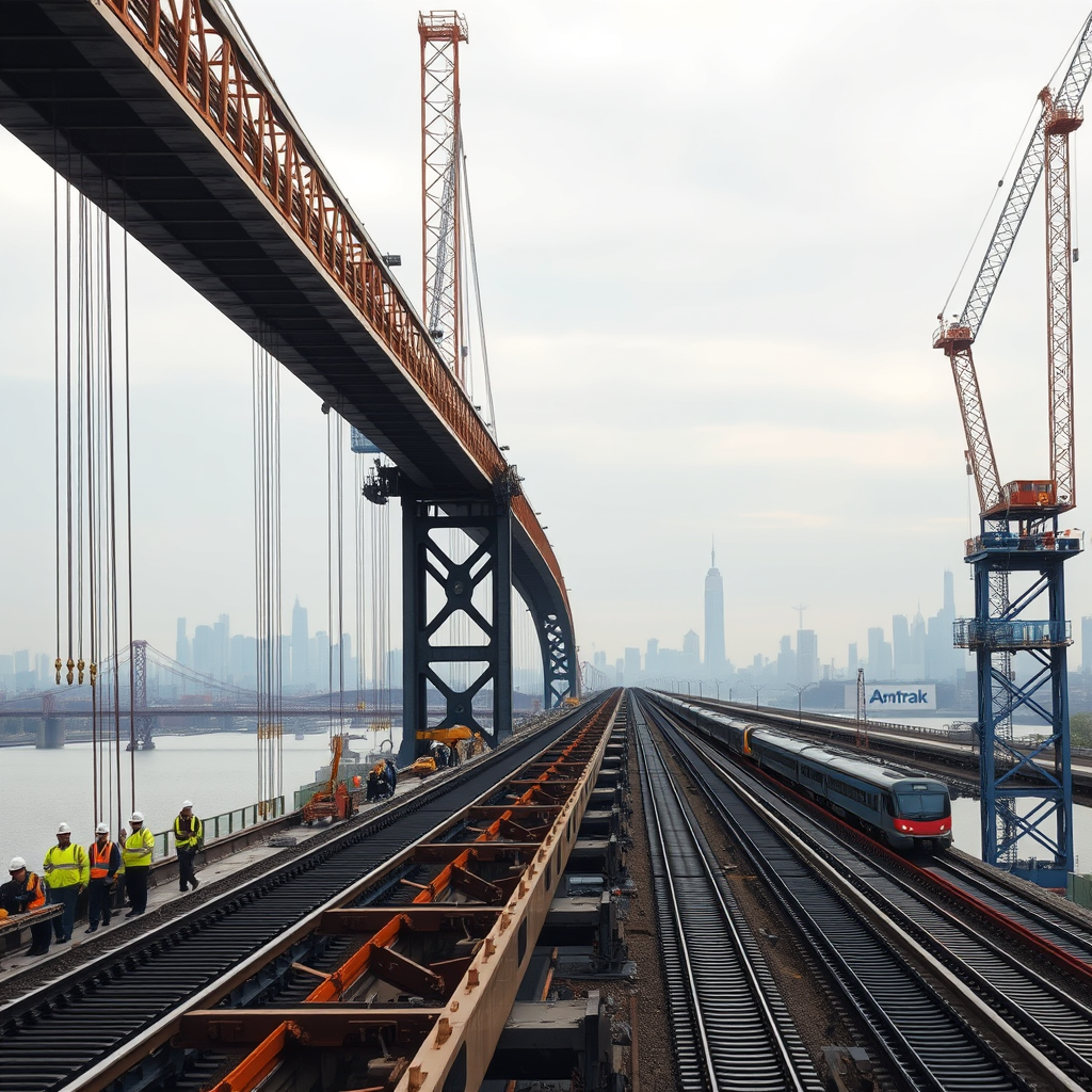 Amtrak’s Sawtooth Bridges: NEC Rail Upgrade