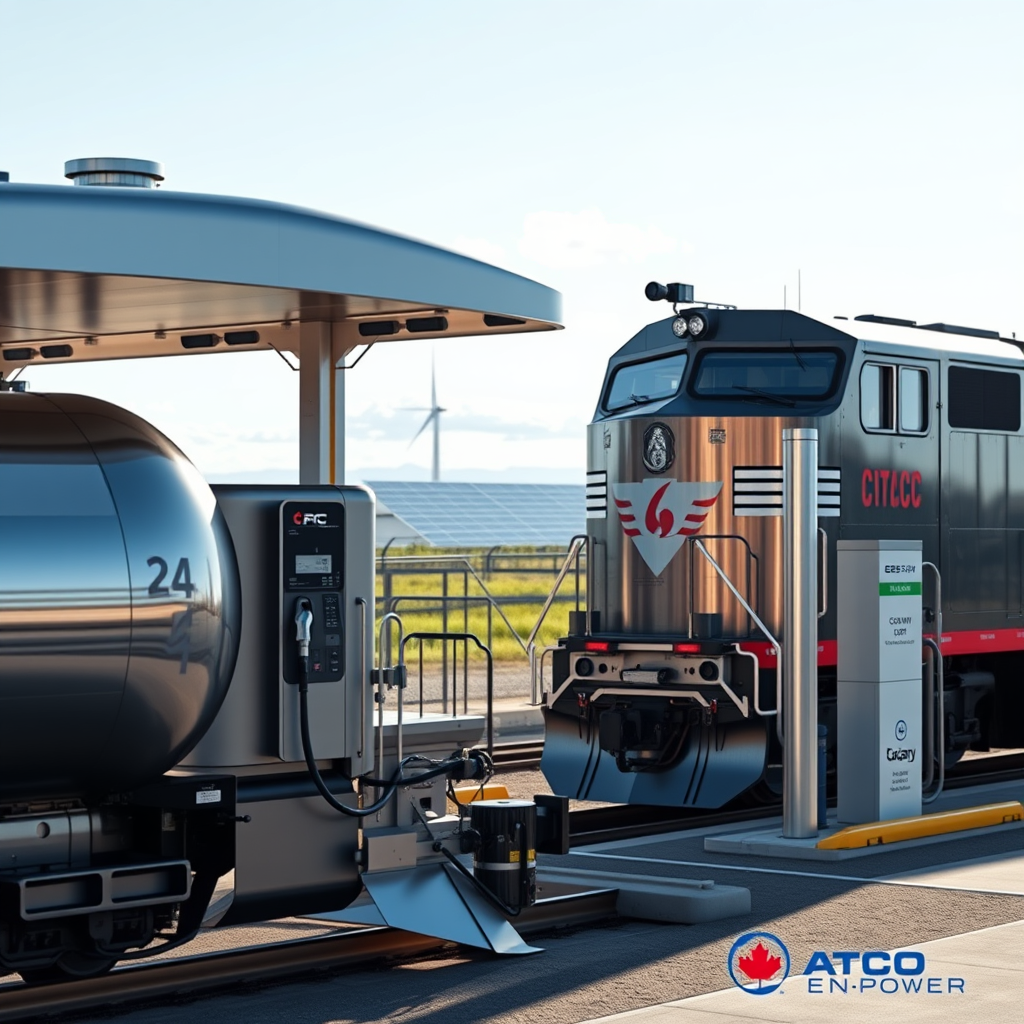 Alberta’s Hydrogen Rail Revolution: CPKC & ATCO’s Green Leap