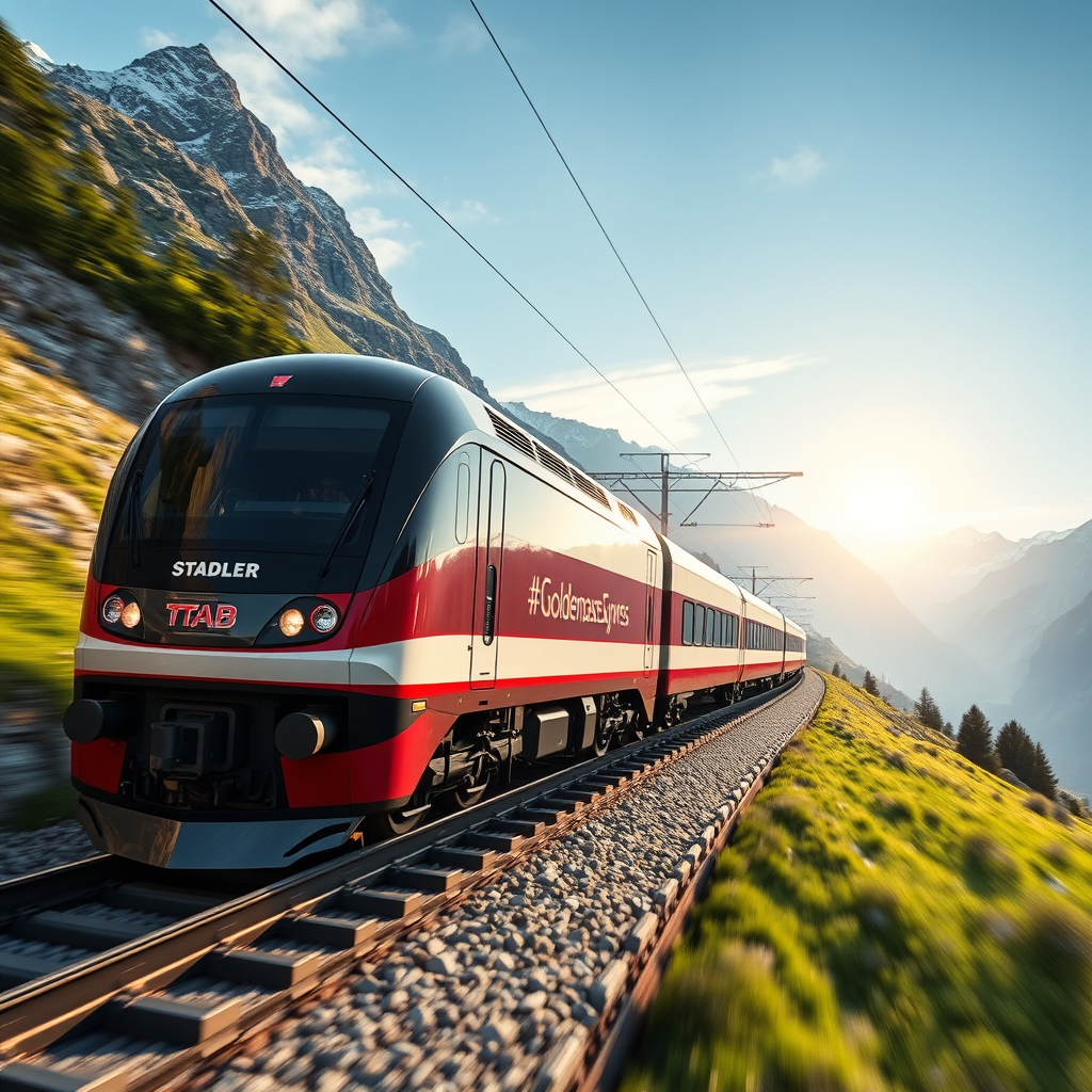 MOB’s Goldenpass Express: New Stadler Locomotives