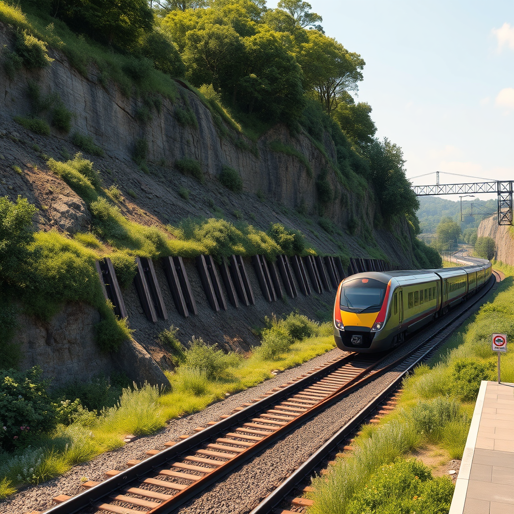 East Coast Main Line: £33M Landslide Prevention