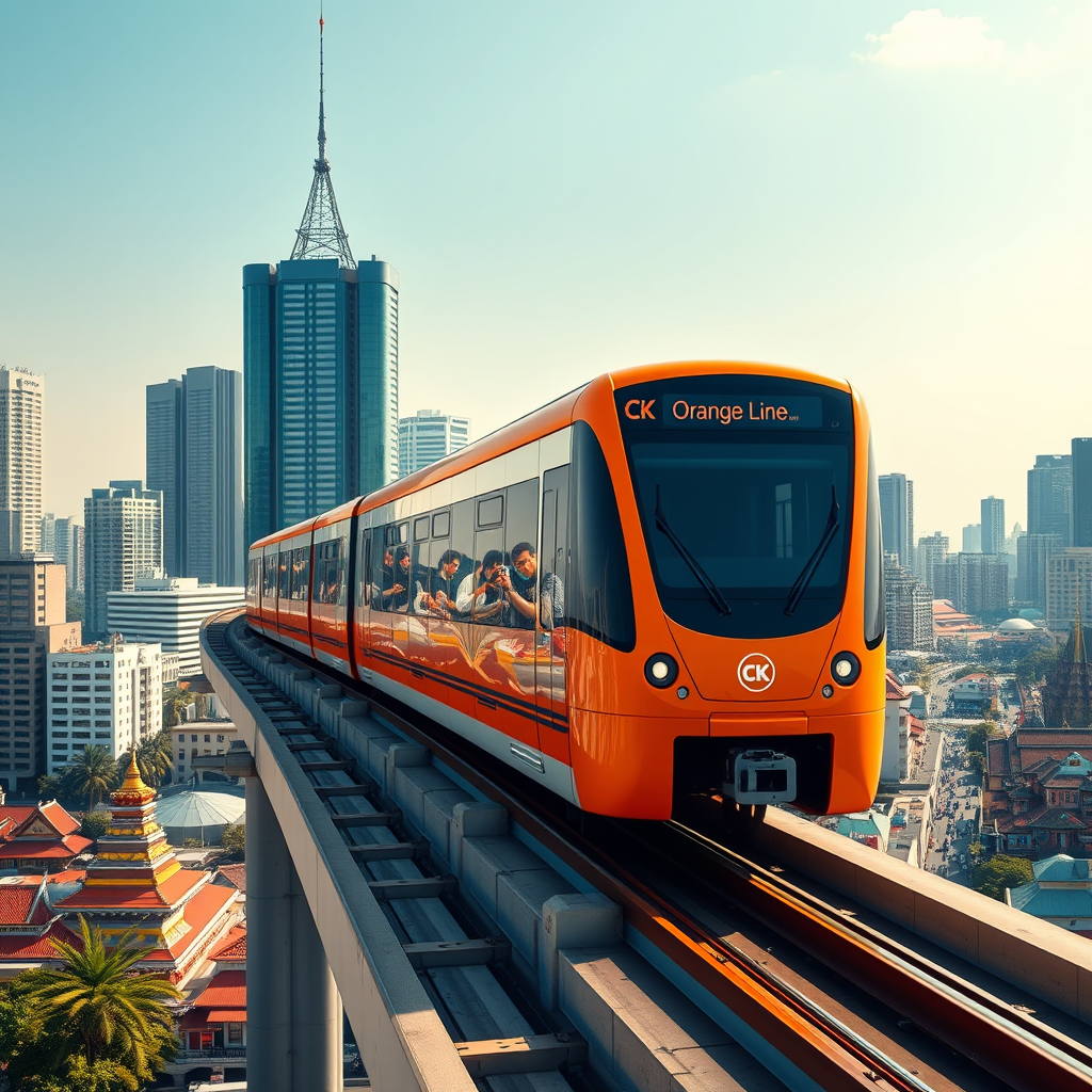Bangkok Orange Line: PPP Rail Expansion