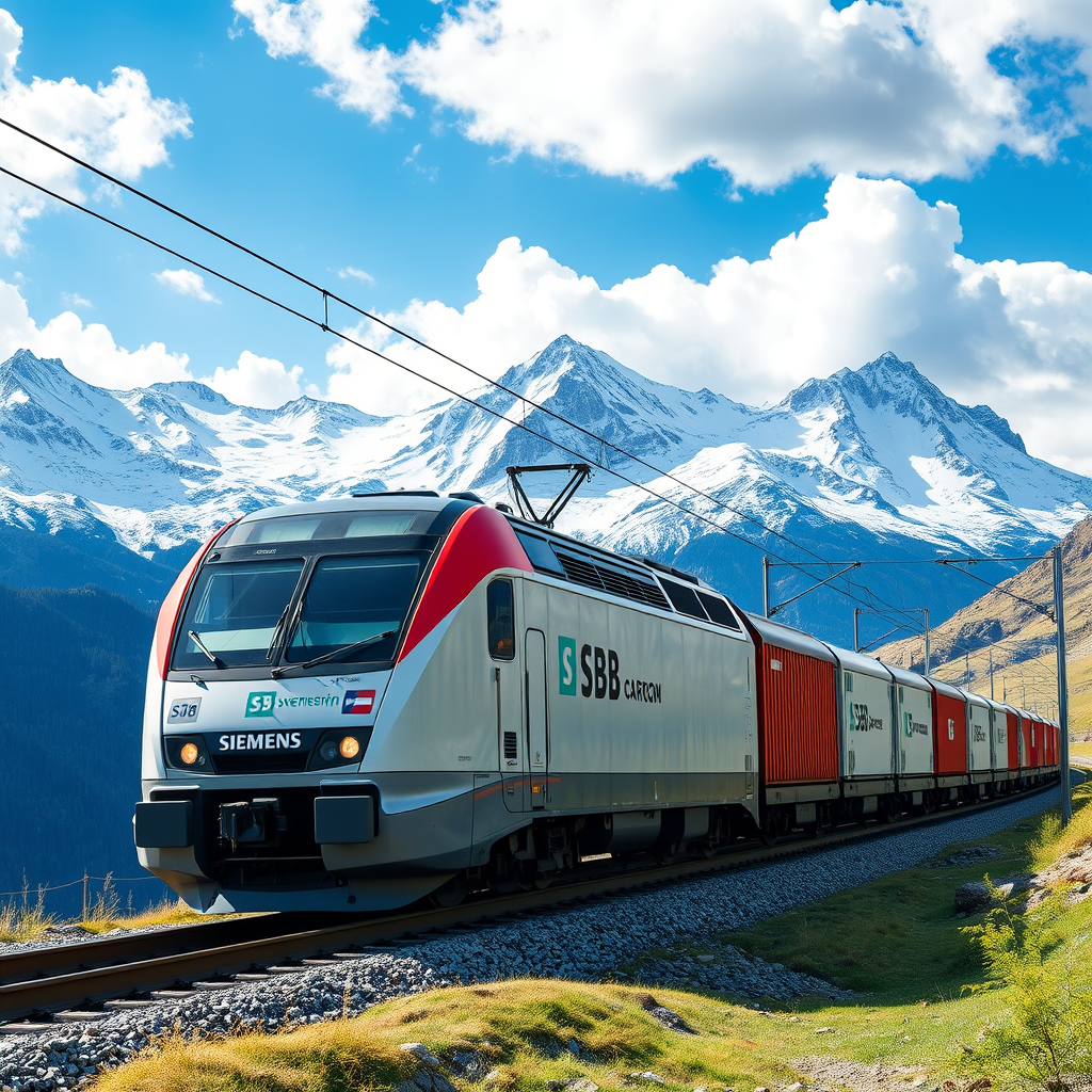 SBB Cargo Expands: 20 More Siemens Vectron Locomotives