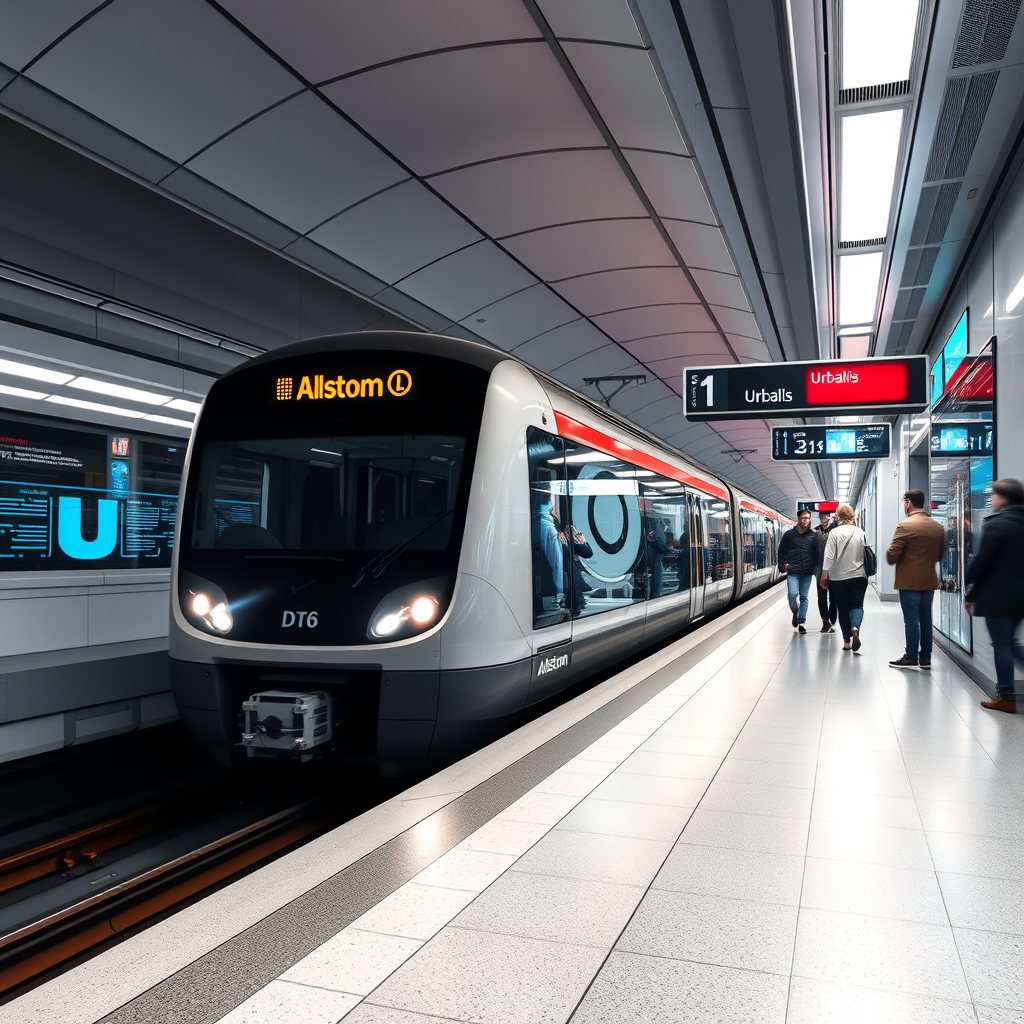Hamburg Metro’s €3B Upgrade: Alstom’s DT6 & Urbalis CBTC