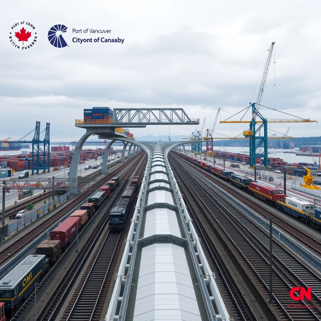 Holdom Overpass: Vancouver Port’s Rail Revolution