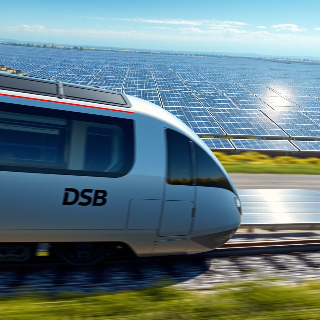 DSB’s Green Revolution: Solar Powering Danish Trains