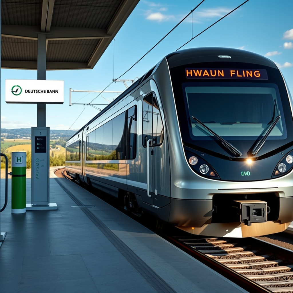 Green Hydrogen Trains: DB’s H2goesRail Revolution