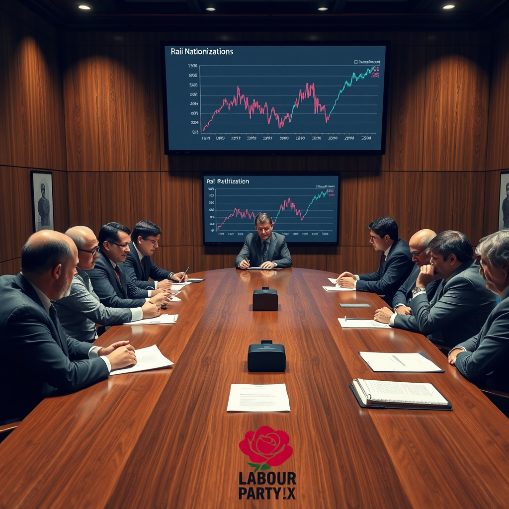 UK Rail Nationalization: Public Support, Strikes, and Economic Risks