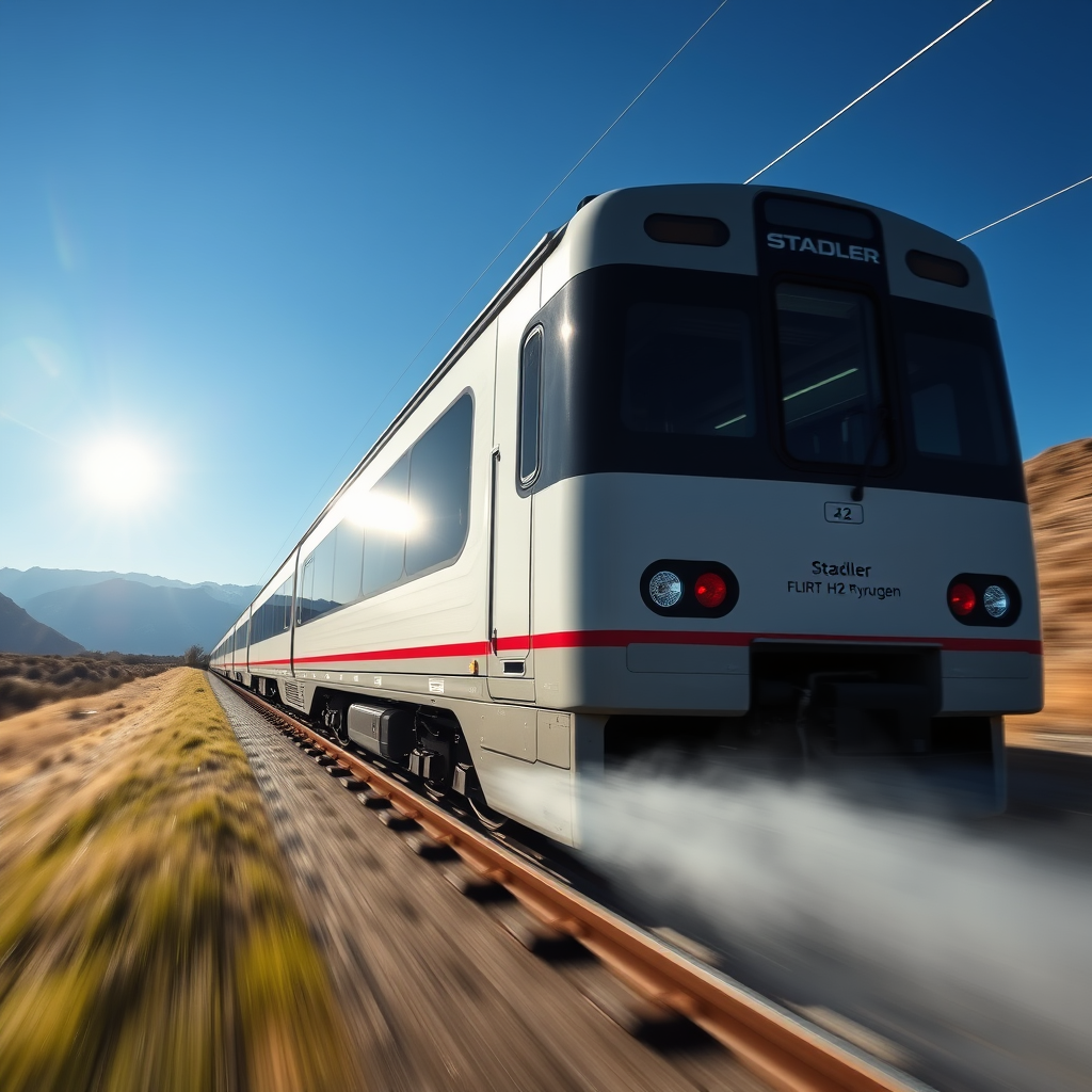 Stadler’s FLIRT H2: 2803km on Hydrogen Power