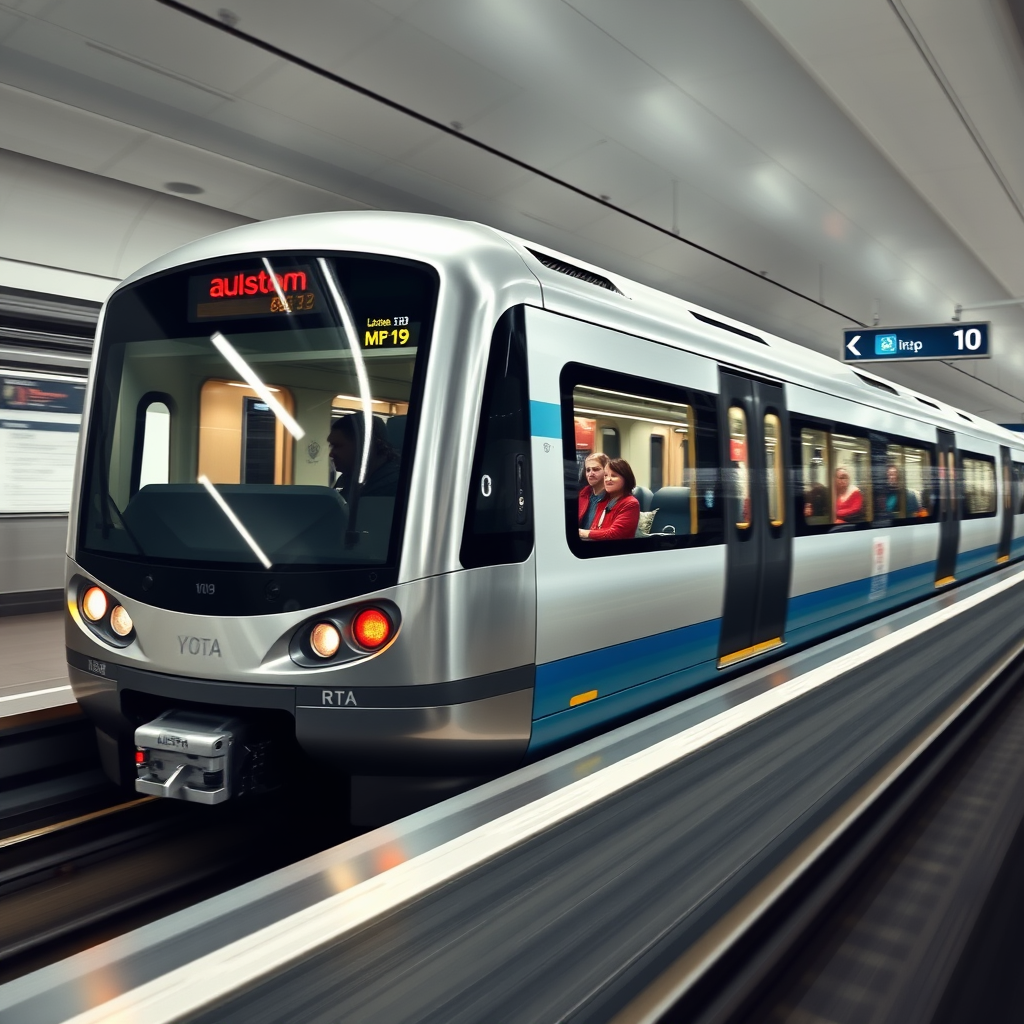 Paris Metro’s €800M Alstom MF19 Train Expansion
