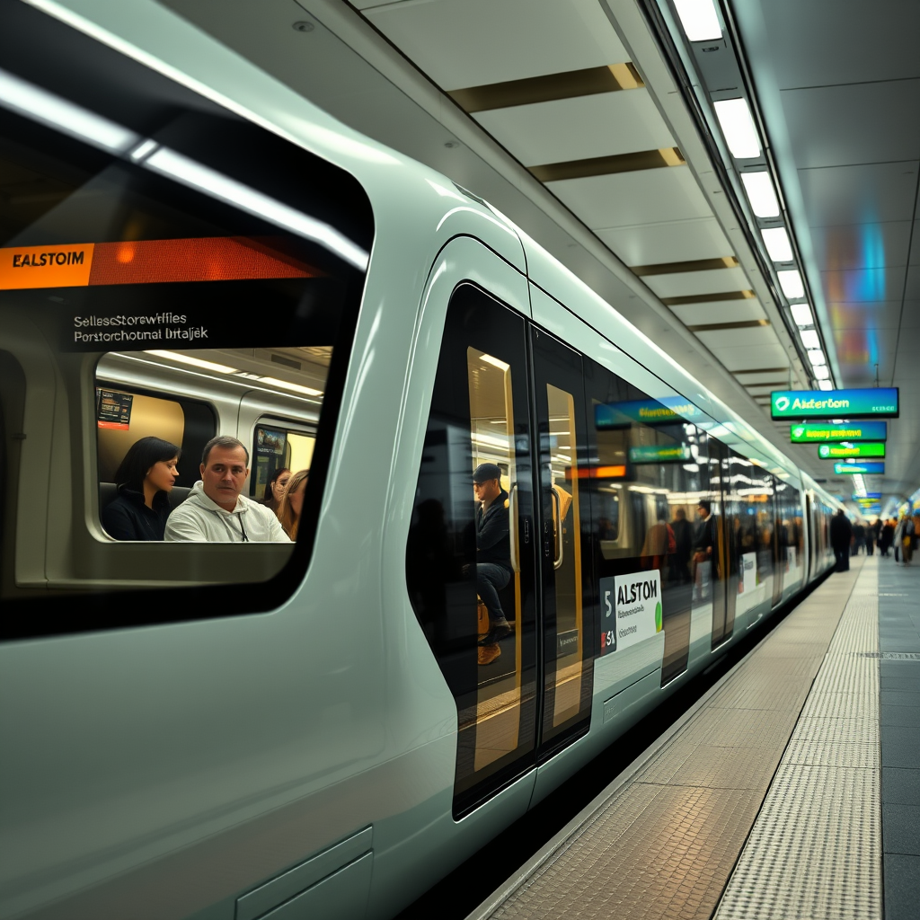 Stockholm Metro Expands: 20 More Alstom Movia C30 Trains