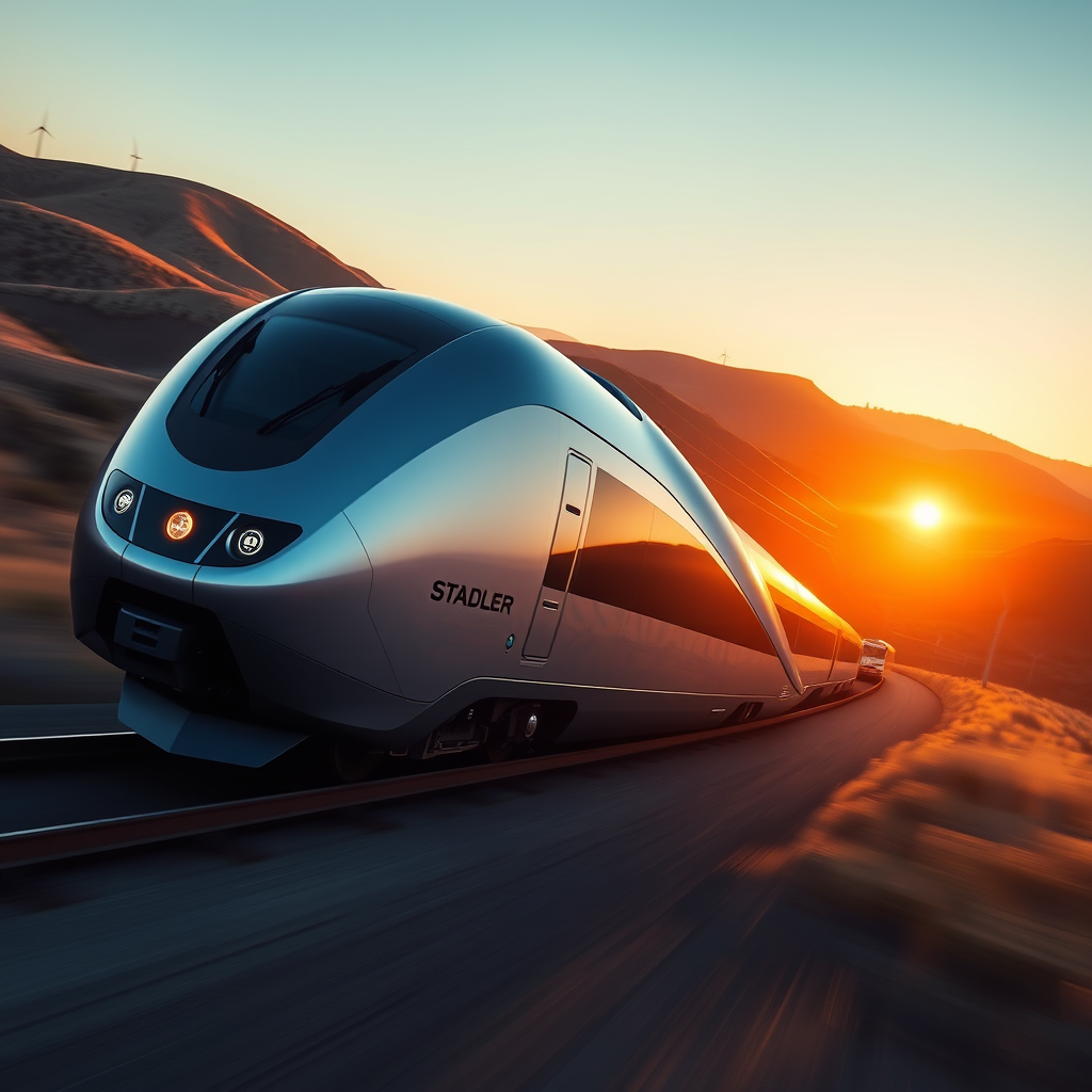 California’s Hydrogen Rail Revolution: Stadler FLIRT H2 Expands