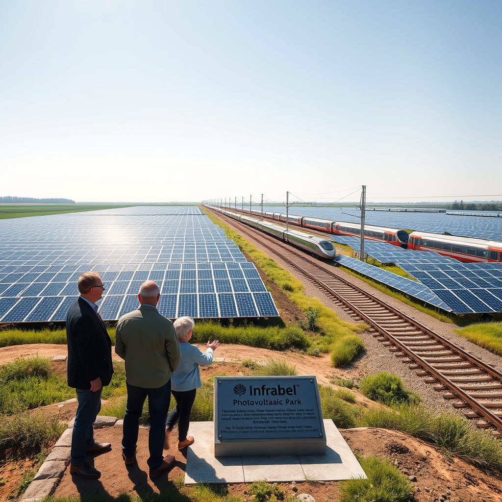 Belgian Rail’s Solar Power Revolution: Avernas Project
