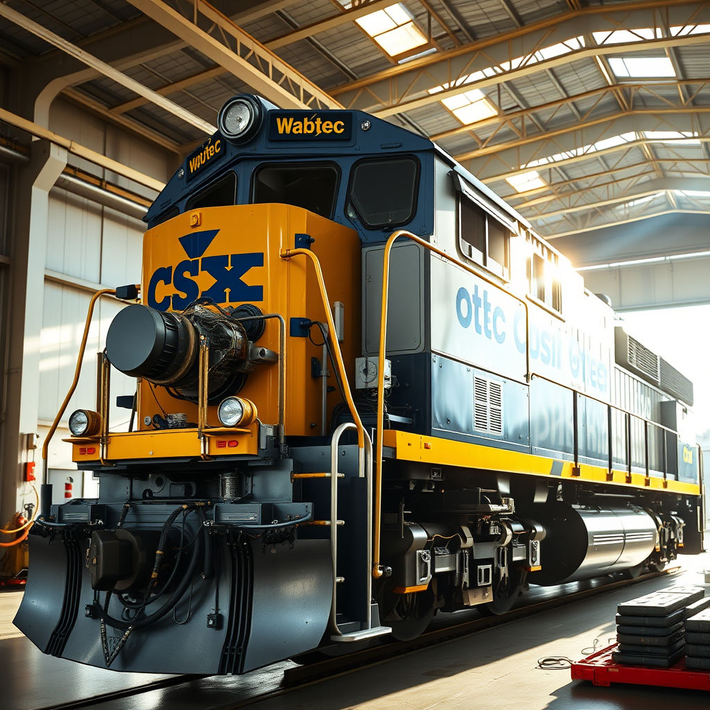 CSX’s Green Revolution: Locomotive Modernization