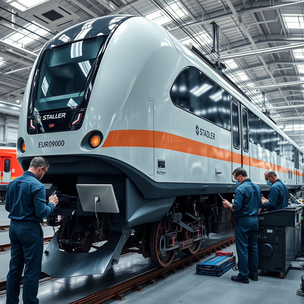 Alpha Trains & Stadler: EURO9000 Maintenance Deal