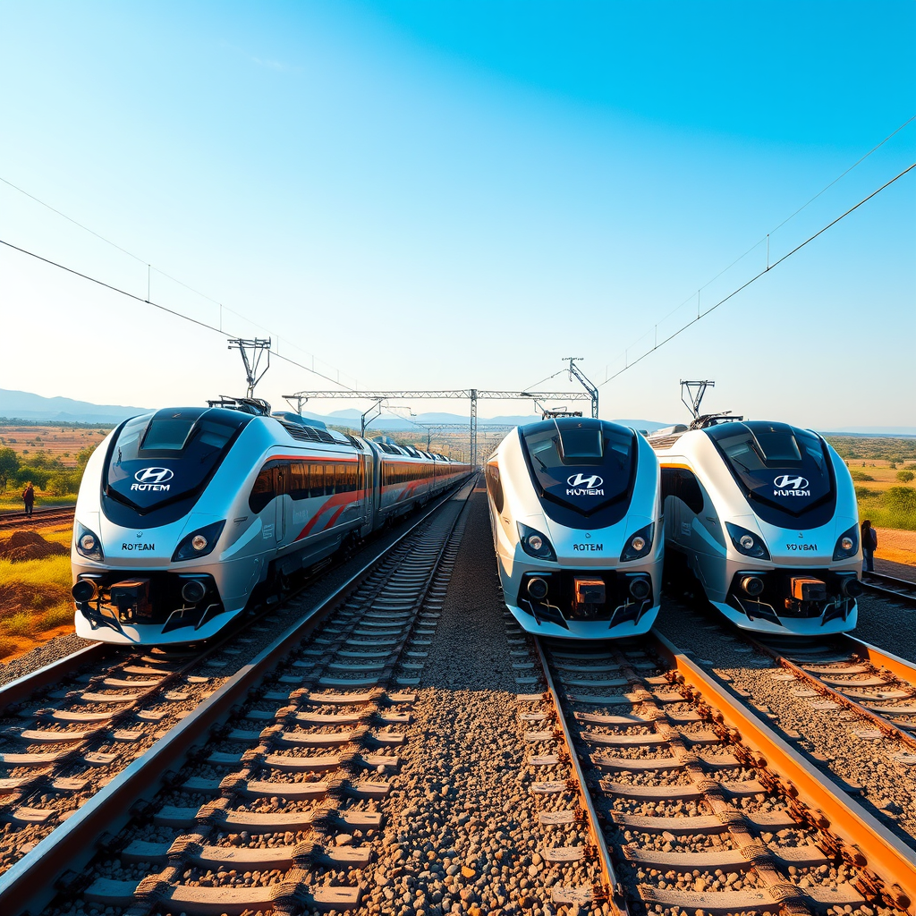 Tanzania’s Electric Rail Revolution: Hyundai Rotem Locomotives Arrive