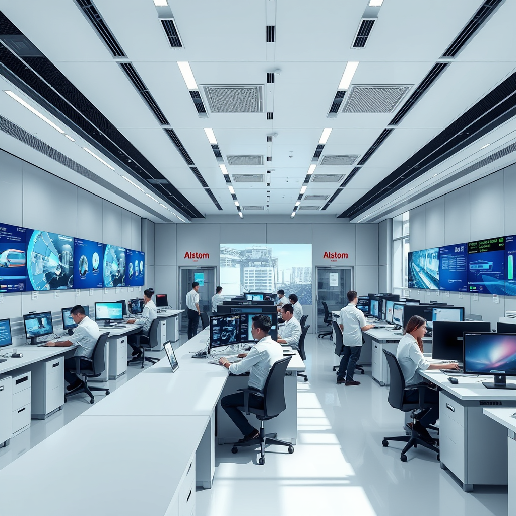 Alstom Expands Thai Rail Tech: A Digital Leap