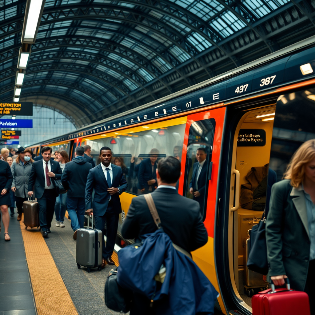 Heathrow Express: 4:34 AM Train to Beat the Rush