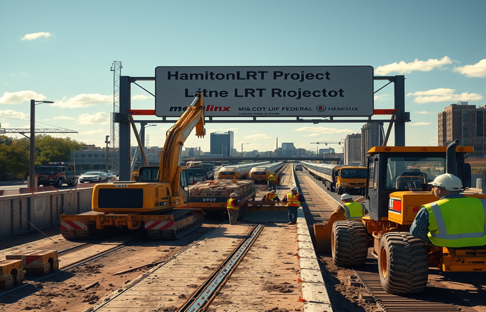Hamilton LRT: Civil Works RFP Launches, $3.4B Project Ahead