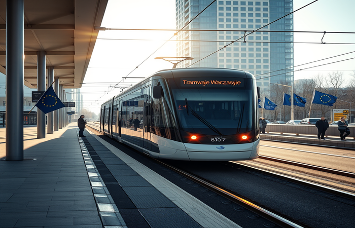 Warsaw Tram Expansion: Training, EU Funding, and Growth