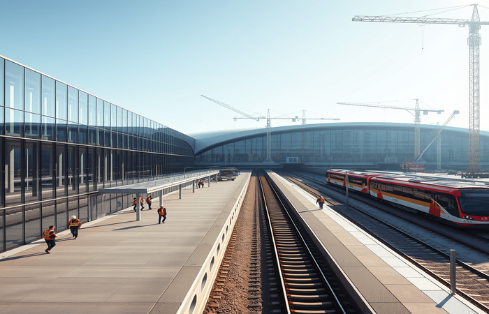 Ülemiste Terminal: Estonia’s New Rail Gateway Begins Construction
