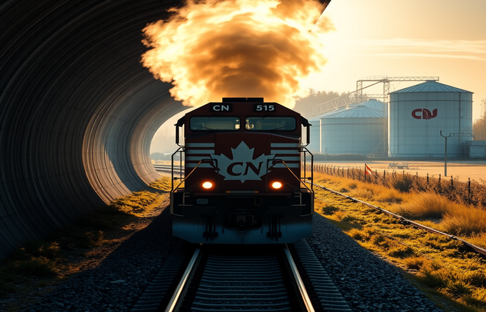 CN Invests C$600M in Ontario: Boosting Rail, Economy