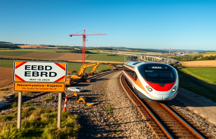 EBRD Backs High-Speed Rail in Czech Republic: Brno-Přerov