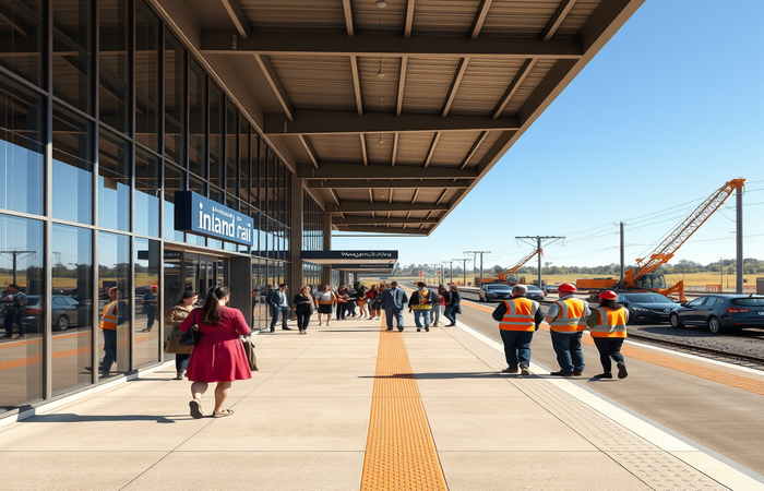 Wangaratta Station Precinct Opens: Inland Rail Milestone Reached