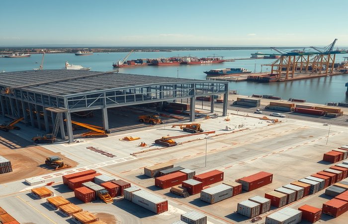 Port of Indiana-Burns Harbor: Warehouse Boosts Trade, Logistics