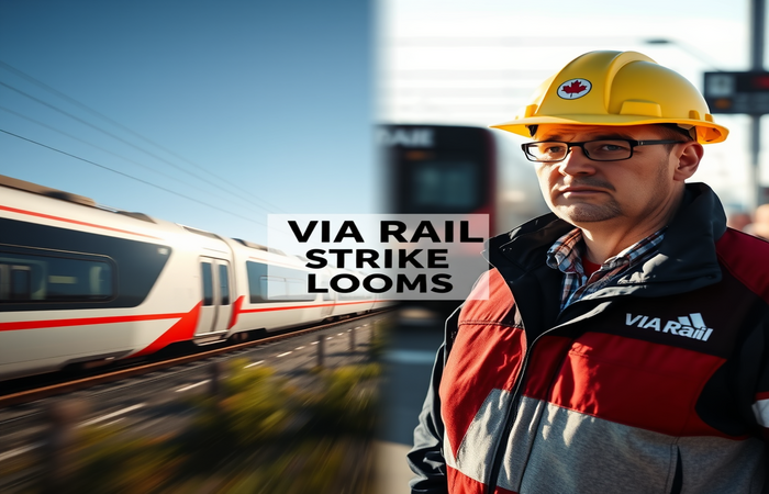 VIA Rail Strike Looms: Impact on Passengers and Economy