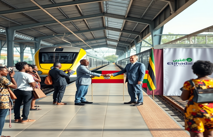 Etihad Rail Fuels Africa Rail: Uganda, Kenya Partnerships