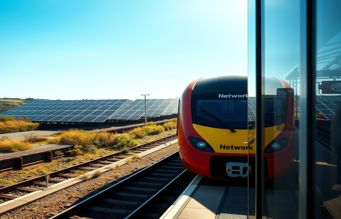 Network Rail Goes Green: Solar Power for British Railways