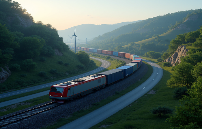 Rail Freight: The Future: Guide to Net-Zero Logistics & Railway Tech