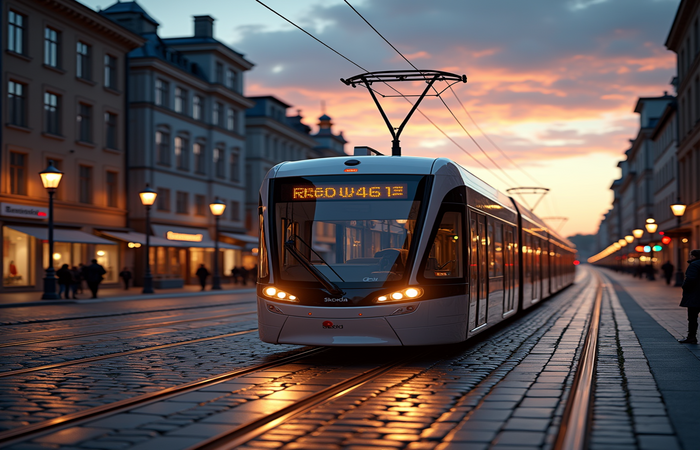 Škoda Trams in Germany: Public Transport Advancements