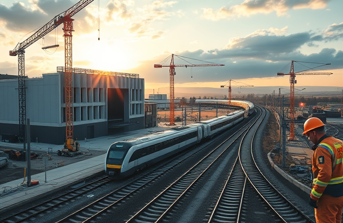 **CAF Gelsenkirchen-Bismarck Depot: Germany’s BEMU Rail Transformation**