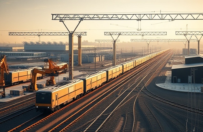 DB’s Cottbus Freight Hub: High-Speed Rail & Sustainable Transport