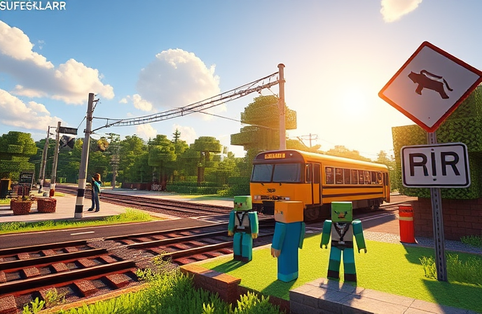 Queensland Rail: Minecraft for Rail Safety Education in Australia