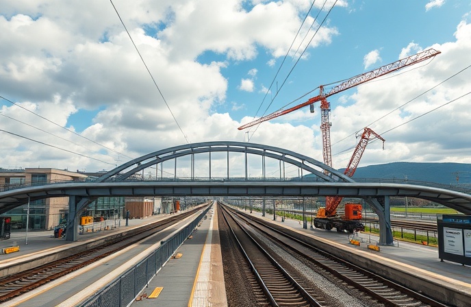 Greater Anglia Installs Accessible Footbridge: £5.5M Investment Boosts Access