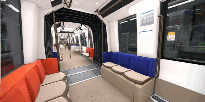 Alstom Reveals Design of MP14 Metro Rail in France