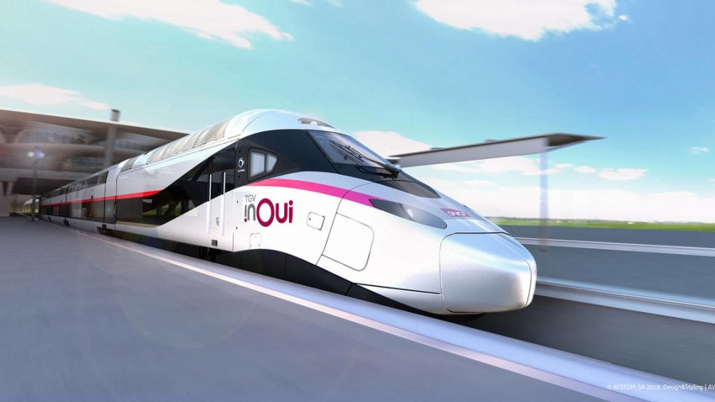 Alstom Receives an Very High Speed Train