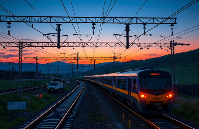 Midland Main Line OLE125: Network Rail Upgrade, Greener Rail Journeys