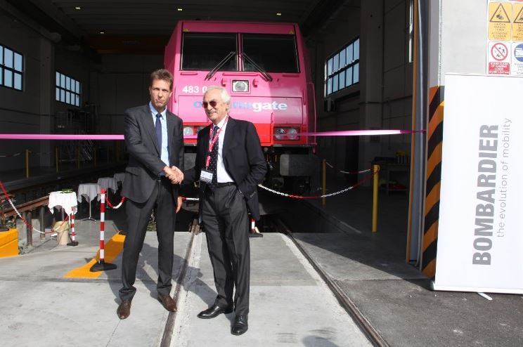 Bombardier Celebrates Opening of New Depot in Contiship’s Italian Rail Hub in Melzo