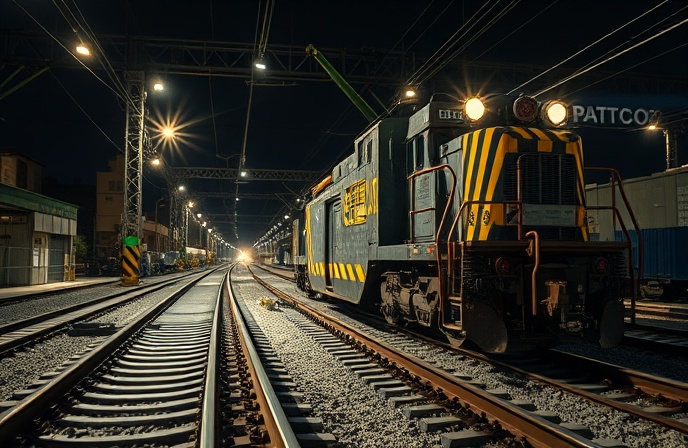 PATCO Rail Grinding Project: Philadelphia-NJ Track Maintenance