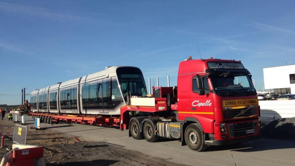 Alstom Delivers the1st of the Citadis Trams to Caen la Mer