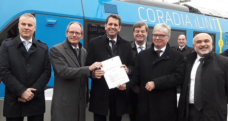 Alstom Builds 14 Coradia iLint Trains in Salzgitter for LNVG