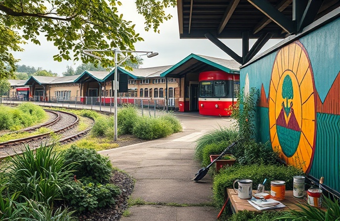 Camelon Station: Community Rail & Biodiversity in Scotland